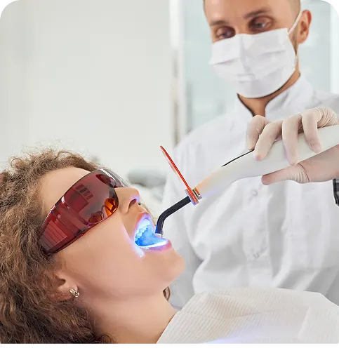Laser Teeth Whitening