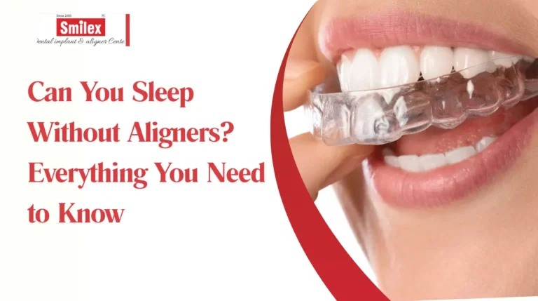 Can you sleep without aligners